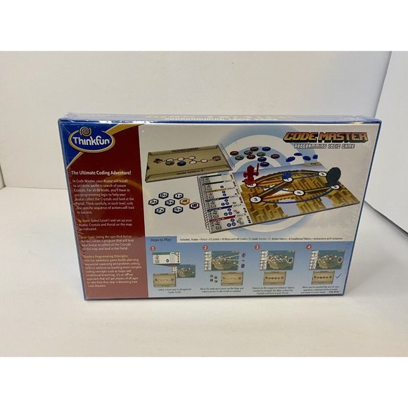 Thinkfun Code Master Programming Logic Board Game STEM Educational New - Picture 2 of 3